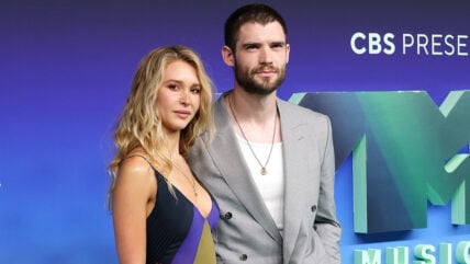 David Corenswet and Isabel May at the MTV VMAs 2026
