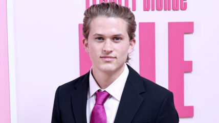 Deacon Phillippe poses at the Elle TV series premiere