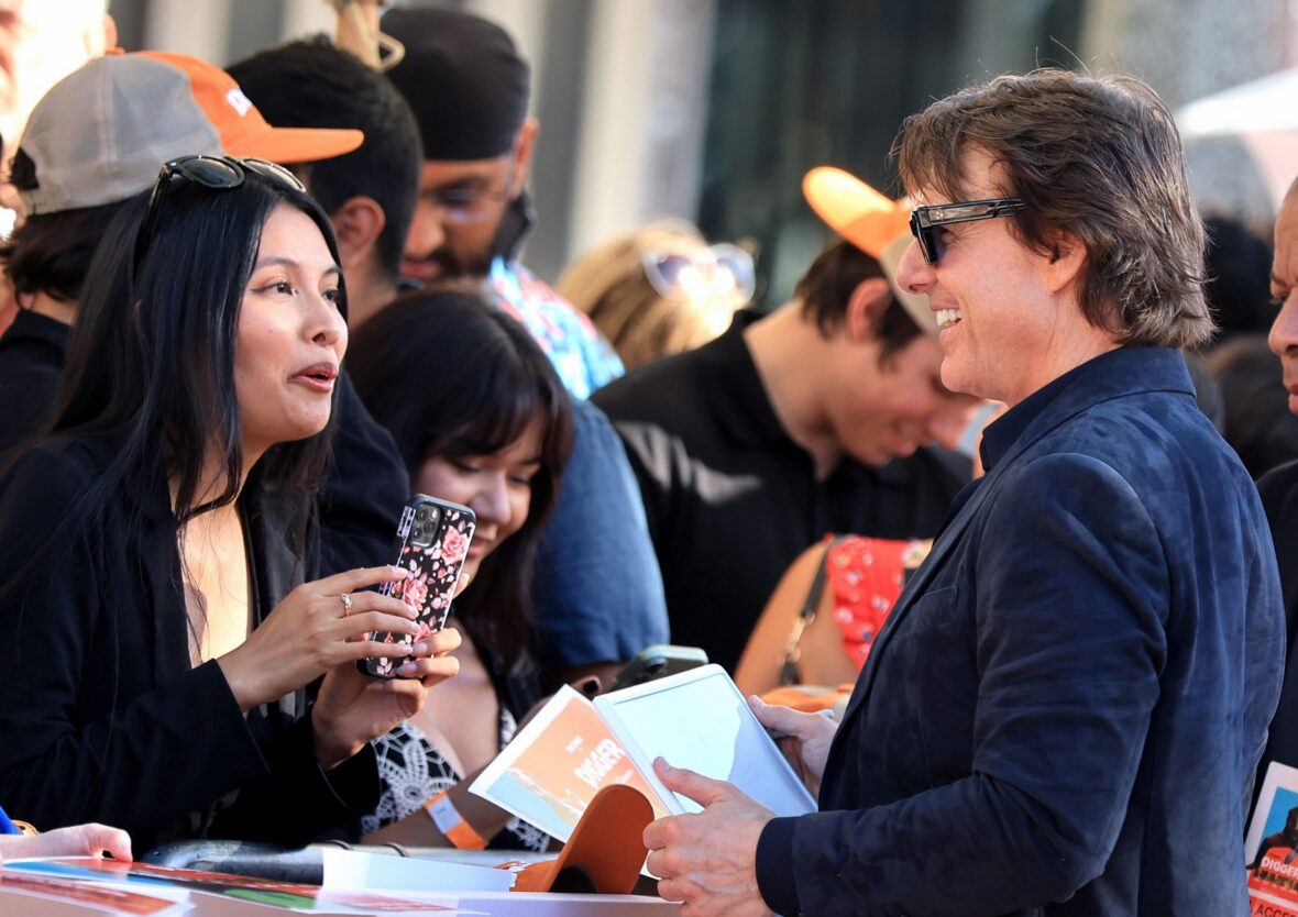 Digger cast at the Los Angeles movie.