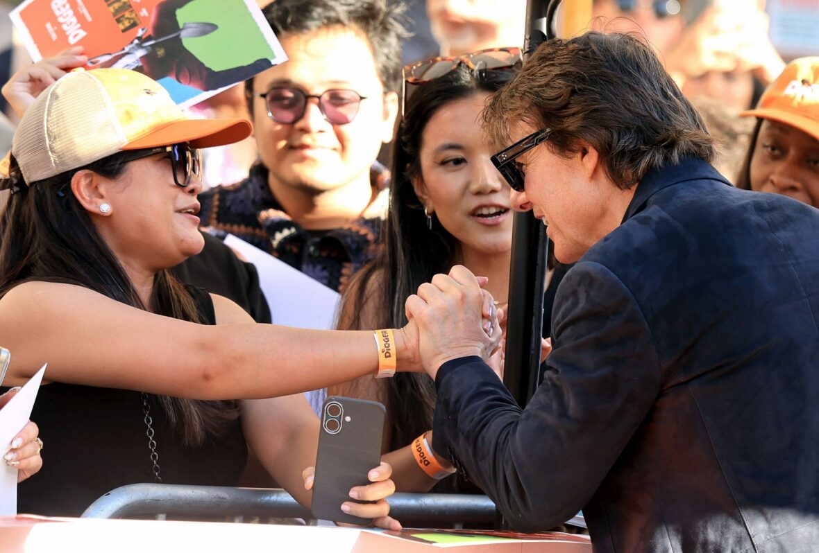 Digger cast at the Los Angeles movie.