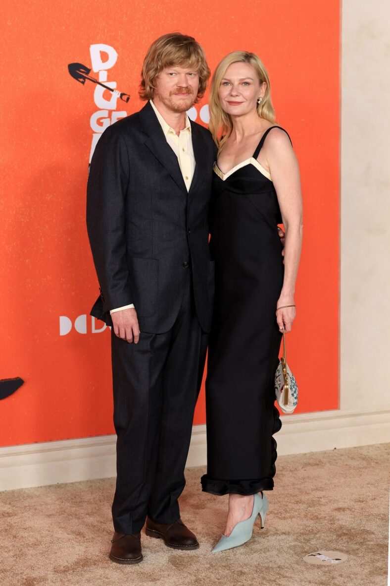 Jesse Plemons and Kirsten Dunst at the Digger premiere.
