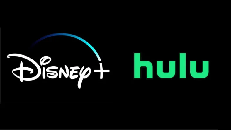 Disney+ Hulu logos