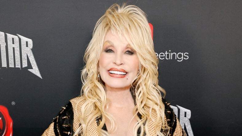 Dolly Parton attends her Rockstar VIP Album Release Party