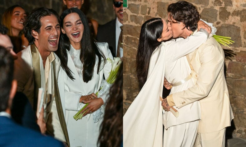 Dove Cameron and Damiano David wedding photos
