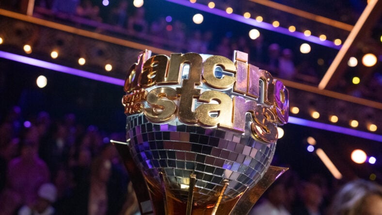 Photo of the Dancing with the stars Len Goodman Mirrorball Trophy