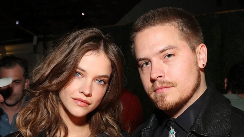 Dylan Sprouse and Barbara Palvin stock image