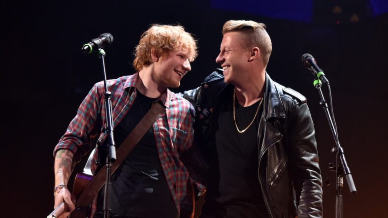 Ed Sheeran and Macklemore together