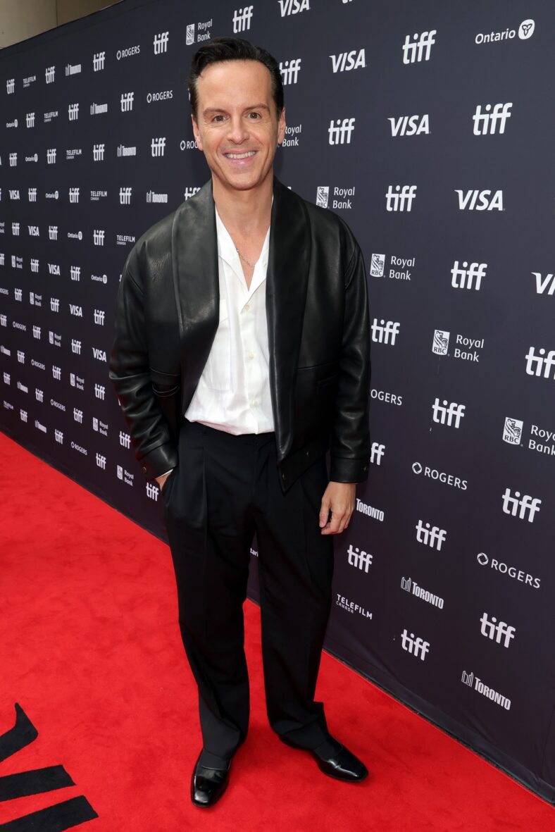 Andrew Scott poses at Elsinore TIFF premiere