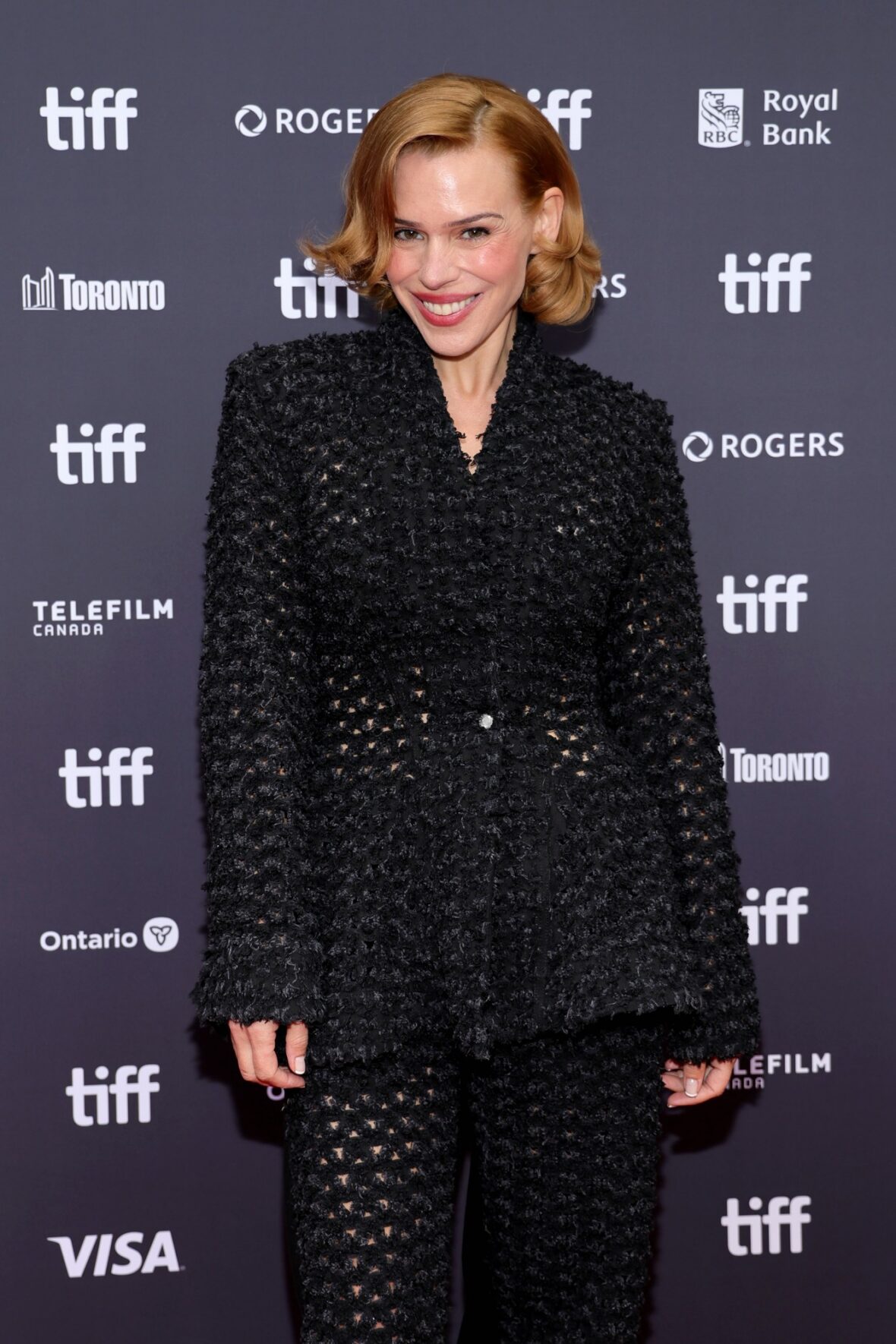 Billie Piper poses at Elsinore TIFF premiere