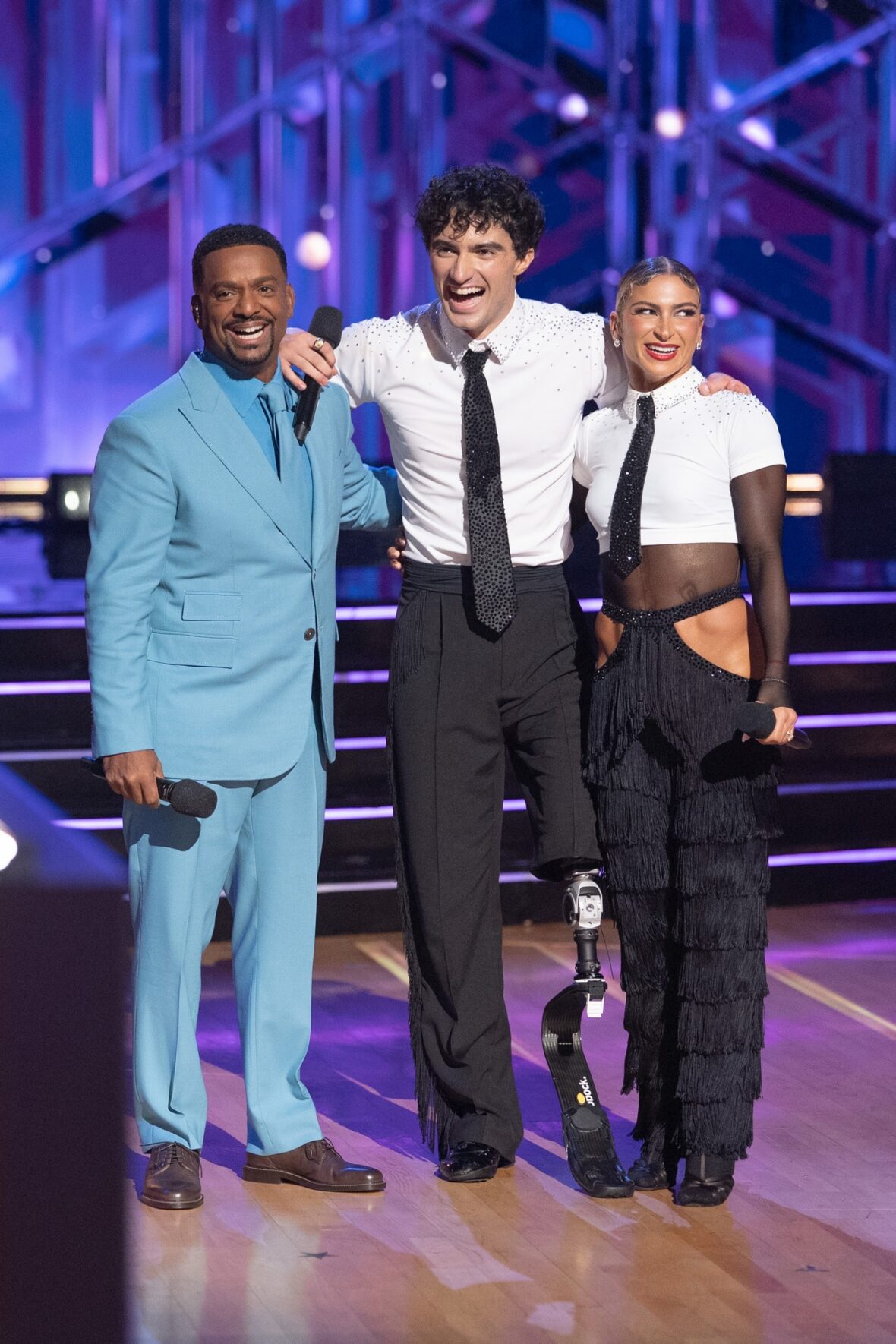 Ezra Frech and Daniella Karagech dance on Dancing With the Stars