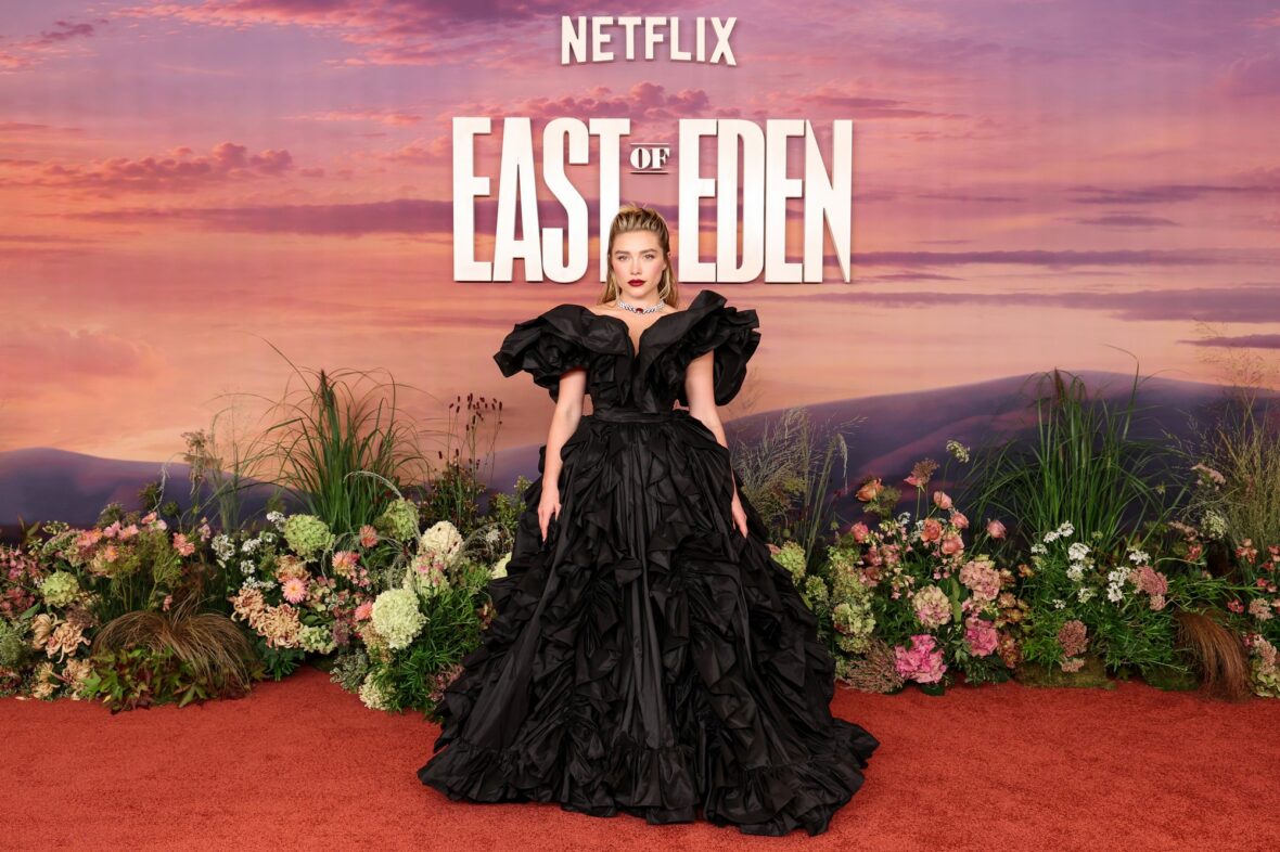 Florence Pugh at East of Eden screening in London