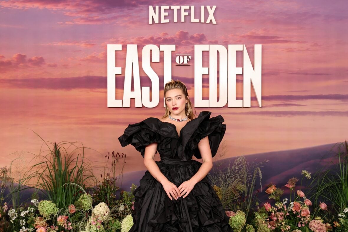 Florence Pugh at East of Eden screening in London