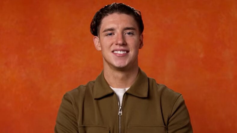 Screenshot of Big Brother UK contestant Frankie Taber