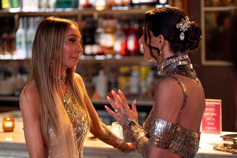 Still of Hailey Glassman and Erika Hammond in Real Housewives of New York City season 16