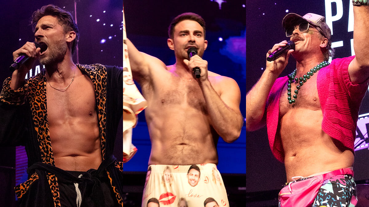 Hallmark Hunks Go Shirtless for a Good Cause: Andrew Walker, Jonathan Bennett, & Paul Greene Bare Hot Bodies On Stage!