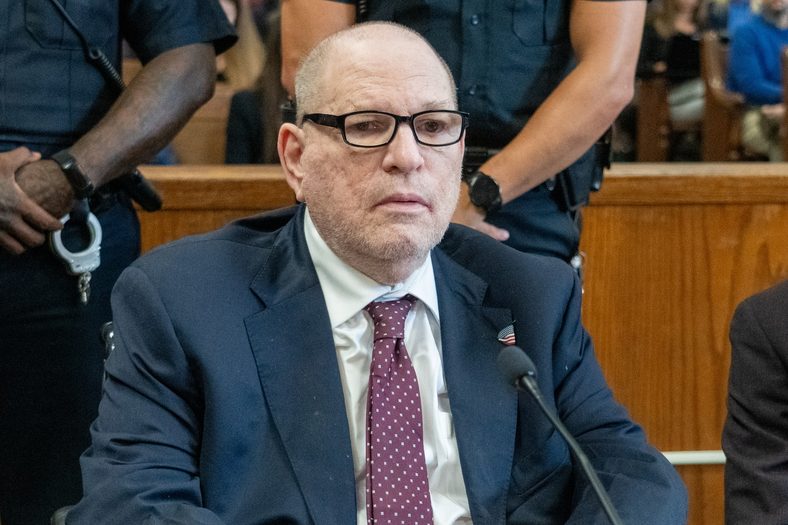 Harvey Weinstein attends his sentencing hearing
