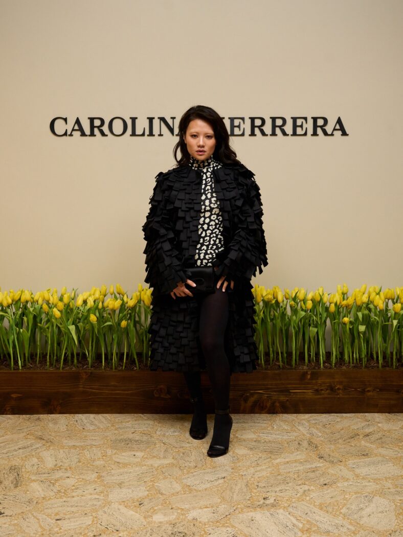 Stars at Carolina Herrera Fashion Show