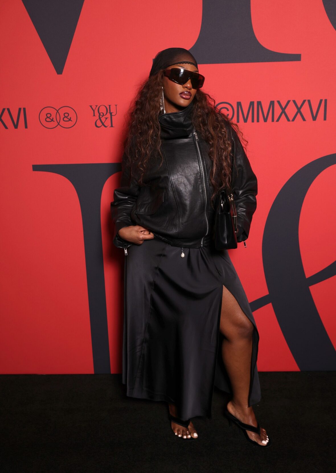 Celebs attend the H&M show at London Fashion Week