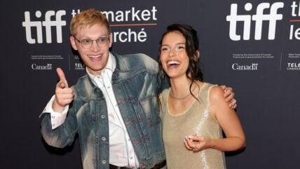 Curry Barker and Inde Navarrette attend Obsession event at TIFF 2026