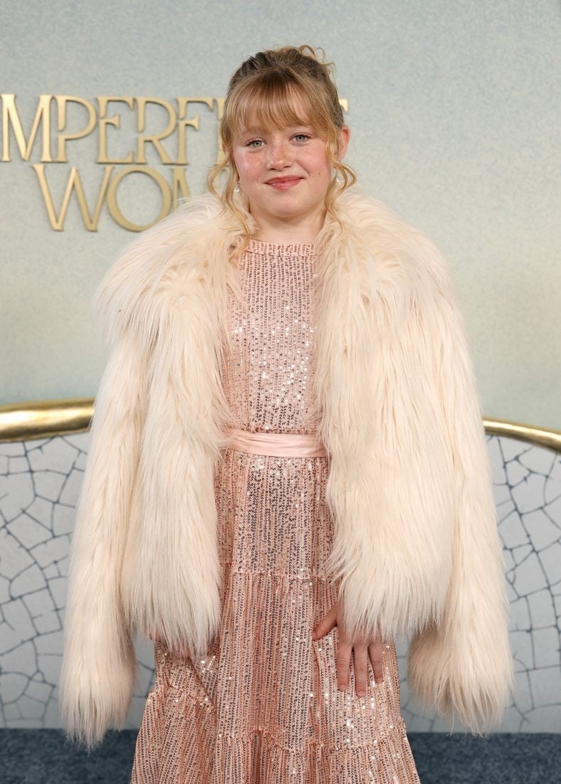 Indiana Elle poses at the Imperfect Women premiere