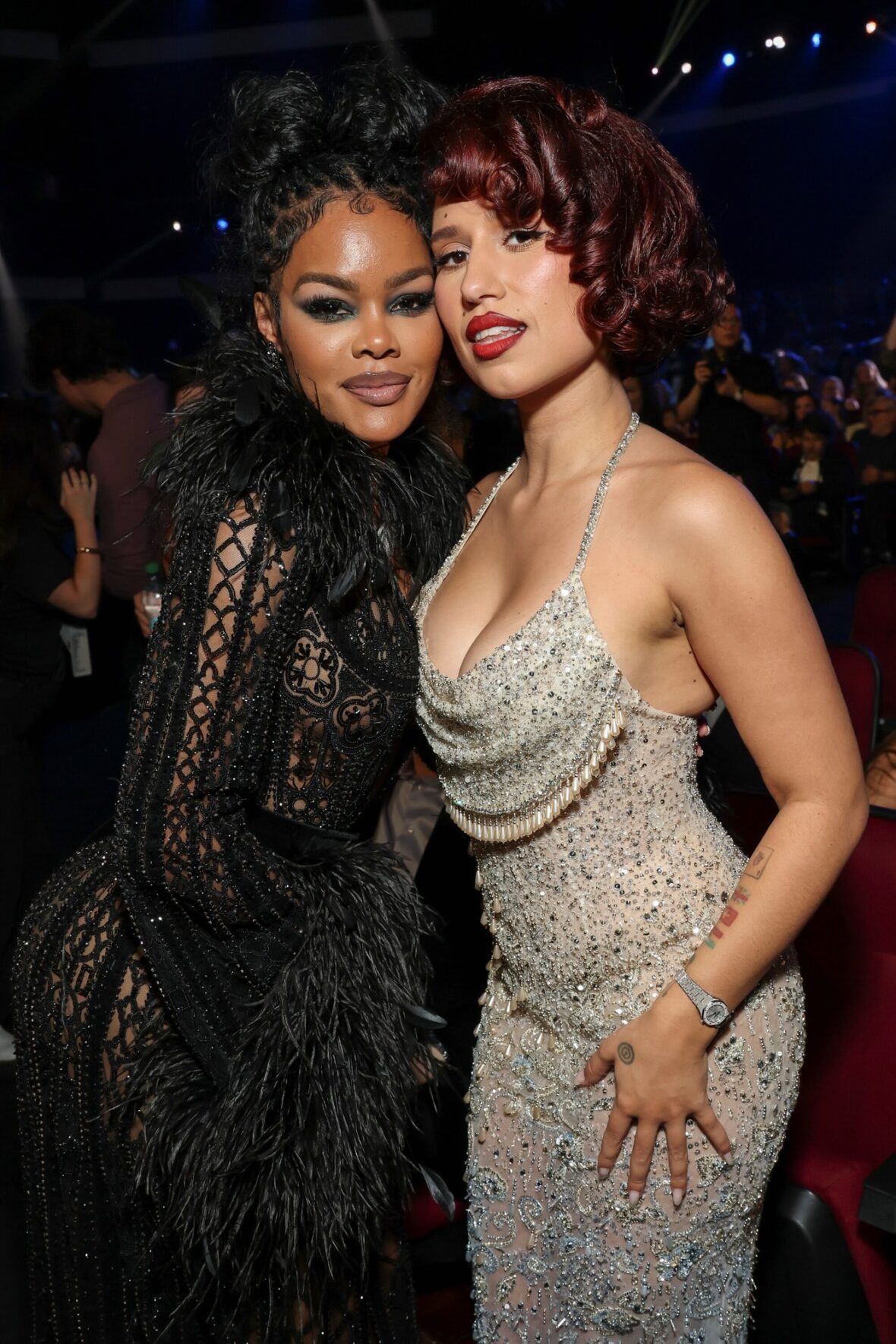 Inside photos from MTV VMAs with Taylor Swift, Lisa, Charli XCX, and more