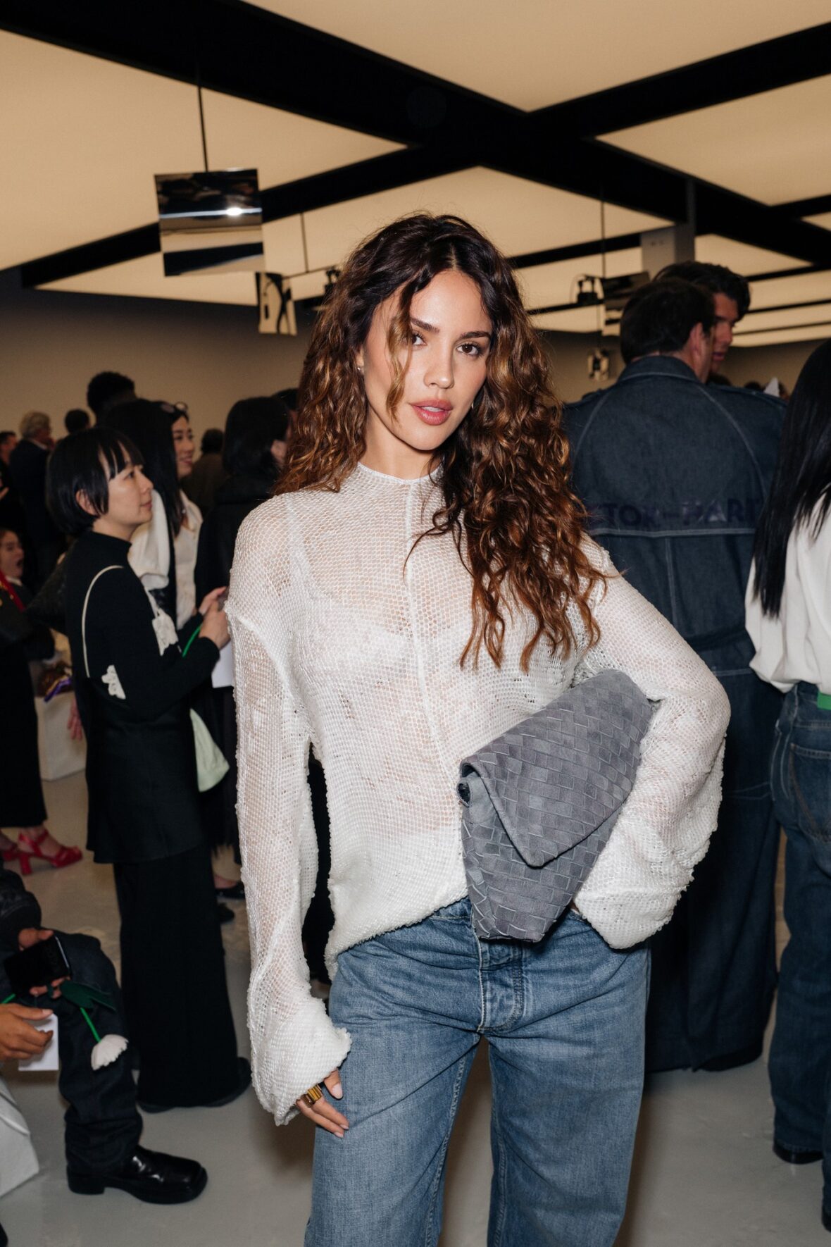 Eiza Gonzalez at the Bottega Veneta