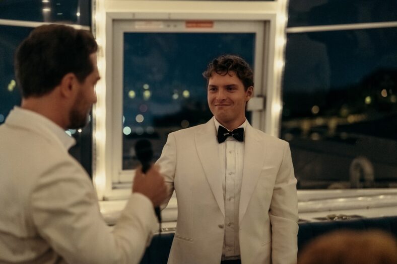 Jake Foy and Nicolas La Traverse wedding photo