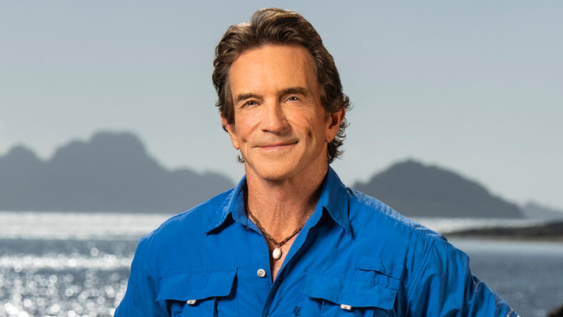 Jeff Probst poses for a promo photo for Survivor 51