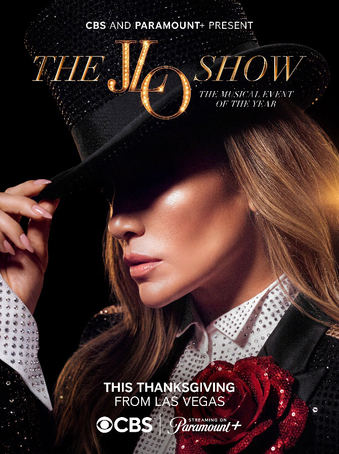 Jennifer Lopez poster for Vegas special