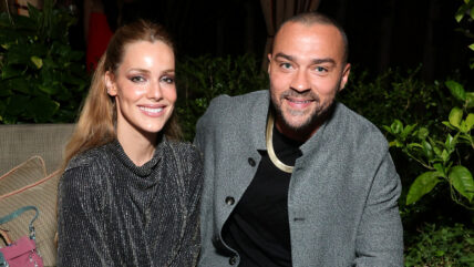 Alejandra Onieva and Jesse Williams attend 2025 GQ Men of the Year at Chateau Marmont on November 13, 2025 in Los Angeles, California