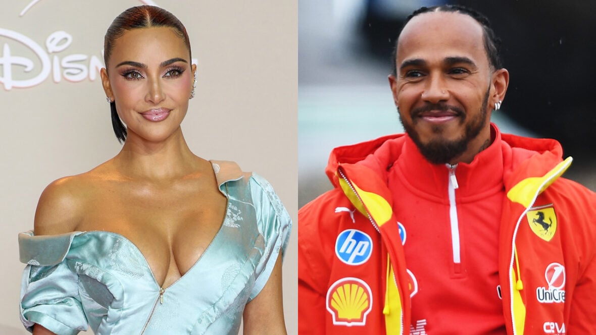 Kim Kardashian & Boyfriend Lewis Hamilton Go For Bike Ride in London Before Her SKIMS Grand Opening Party