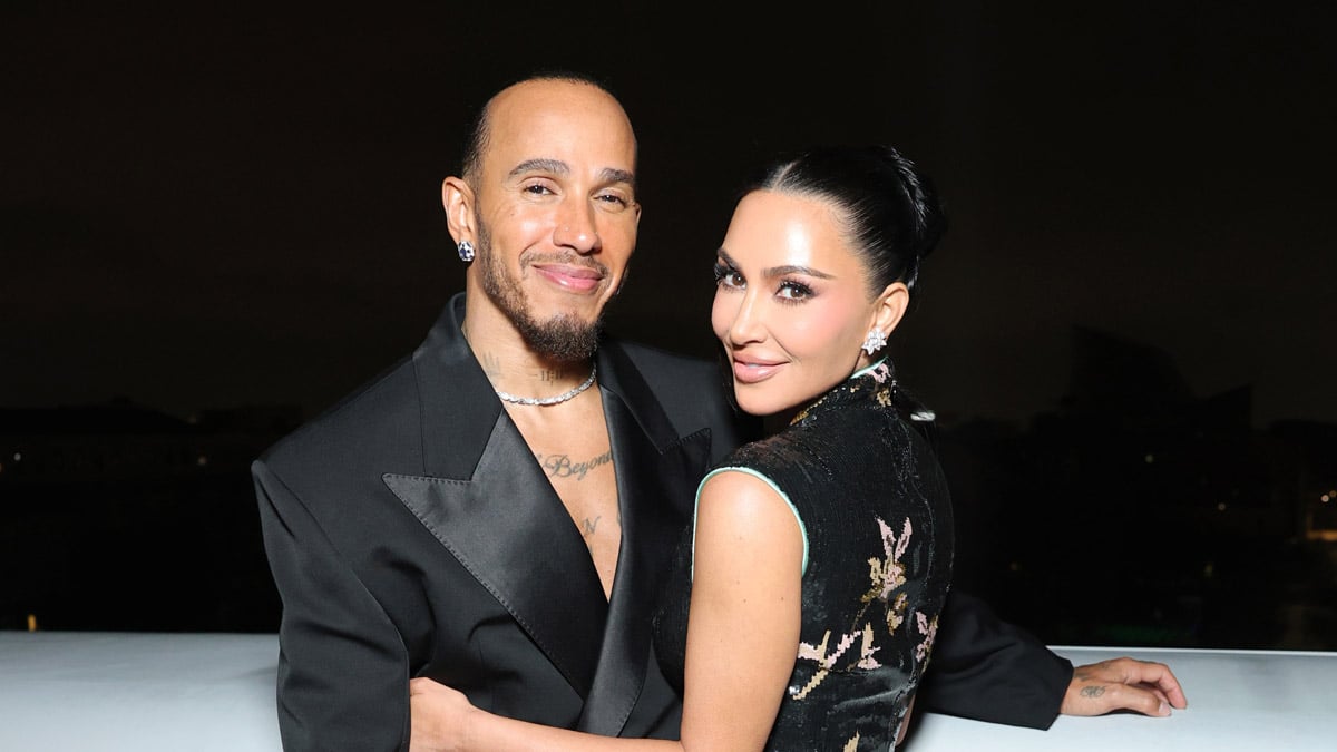 All of Kim Kardashian & Lewis Hamilton’s Cute Couple Photos from Lucas Museum Date Night