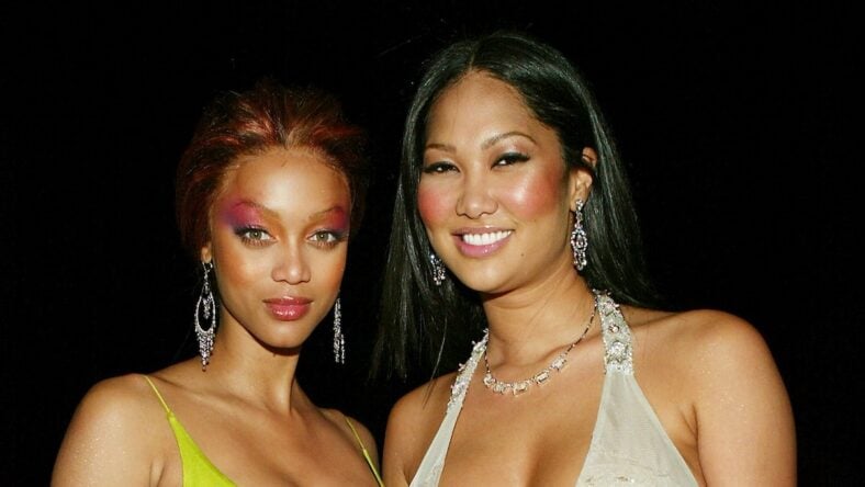 Kimora Lee Simmons and Tyra Banks