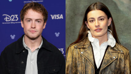 Kit Connor poses while attending D23; Diana Silvers poses while attending Ralph Lauren event
