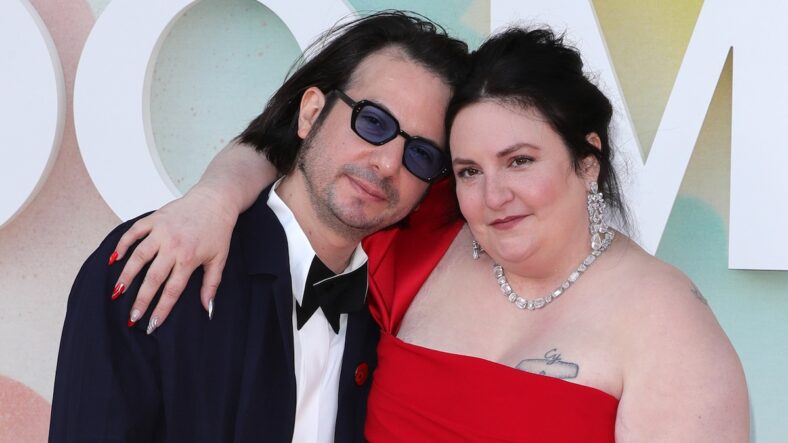 Luis Felber and Lena Dunham together