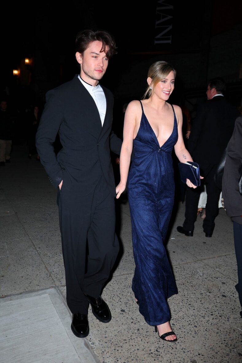 Lili Reinhart and Jack Martin file photo