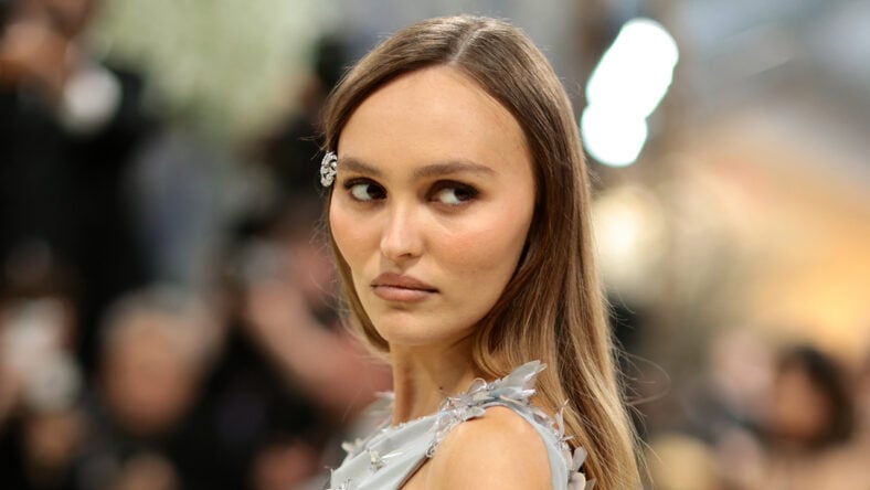 Lily Rose Depp attends Met Gala 2026