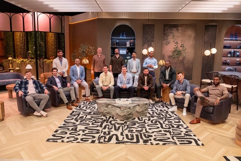 Group photo of the guys on Love Is Blind season 11