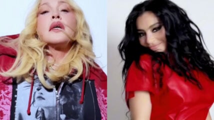 Madonna and Charli xcx
