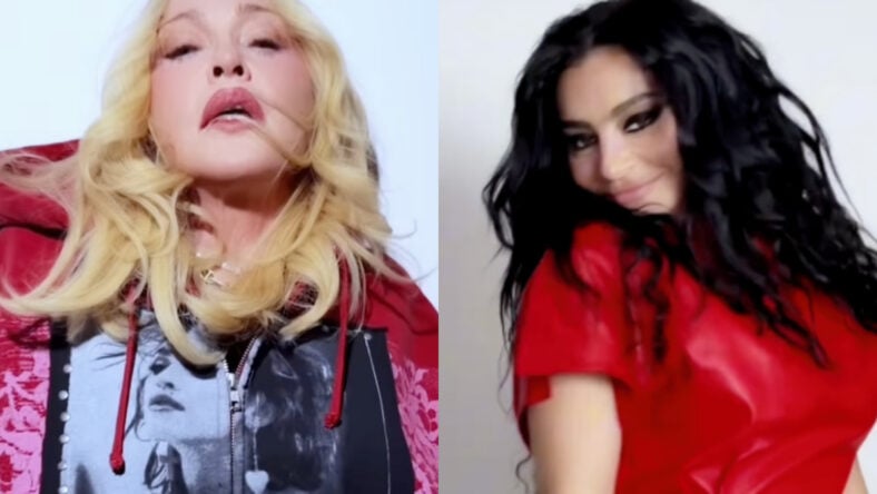 Madonna and Charli xcx