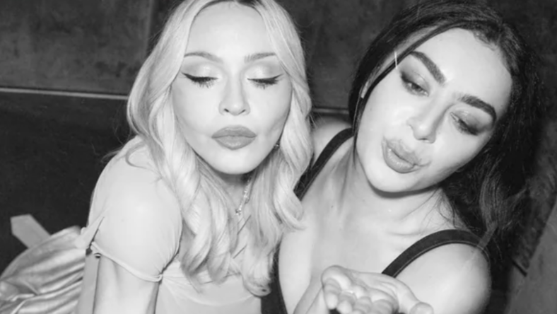 Madonna and Charli xcx together