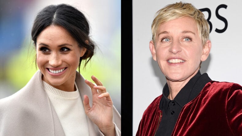 Meghan Markle hangs out with Ellen DeGeneres