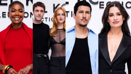 Stars at the Michael Kors Fashion Show in NYC