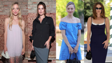 Amanda Seyfried and Zoey Deutch attend Miu Miu events in Venice