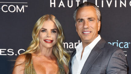 Alexia and Todd Nepola attend SHOP.COM & Haute Living's celebration of the release of "Family Ties"