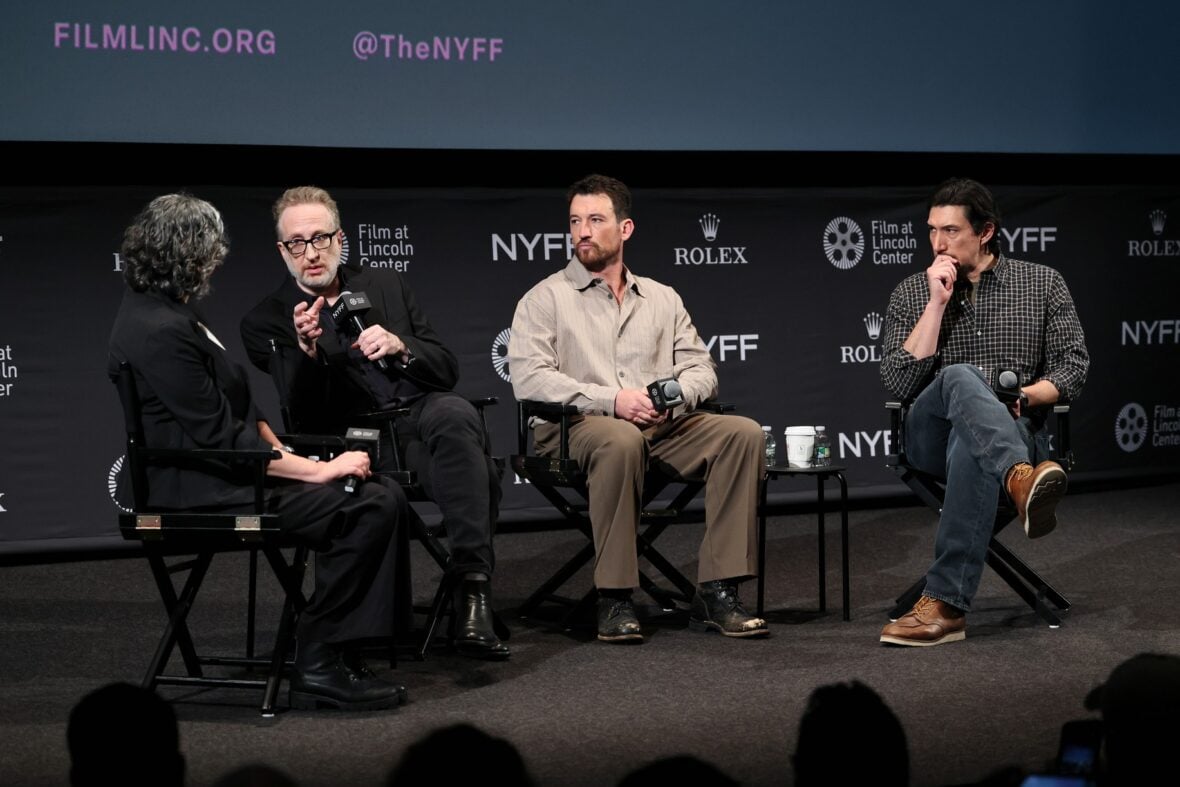 Stars attend the Paper Tiger premiere at New York Film Festival