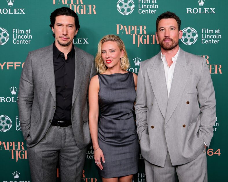 Stars attend the Paper Tiger premiere at New York Film Festival
