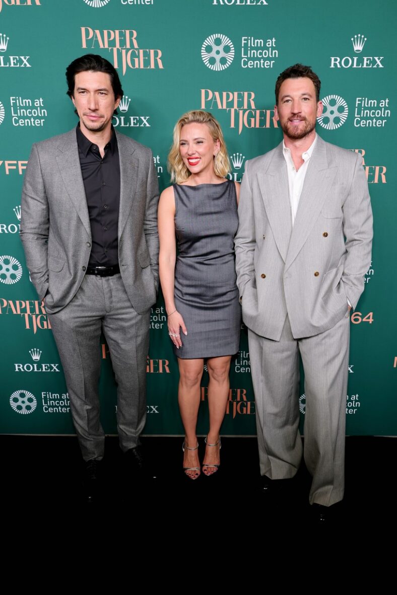 Stars attend the Paper Tiger premiere at New York Film Festival