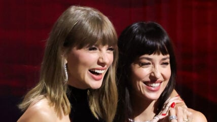 Taylor Swift and Dakota Johnson at the MTV VMAs 2026