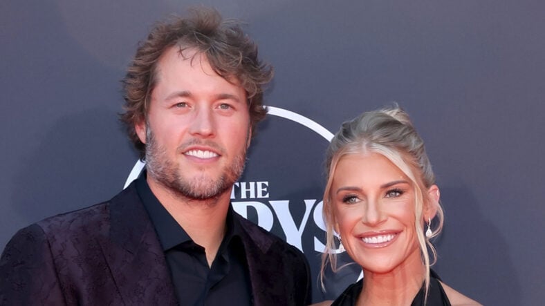 Matthew and Kelly Stafford stock image to announce Patient Zero music video cameo